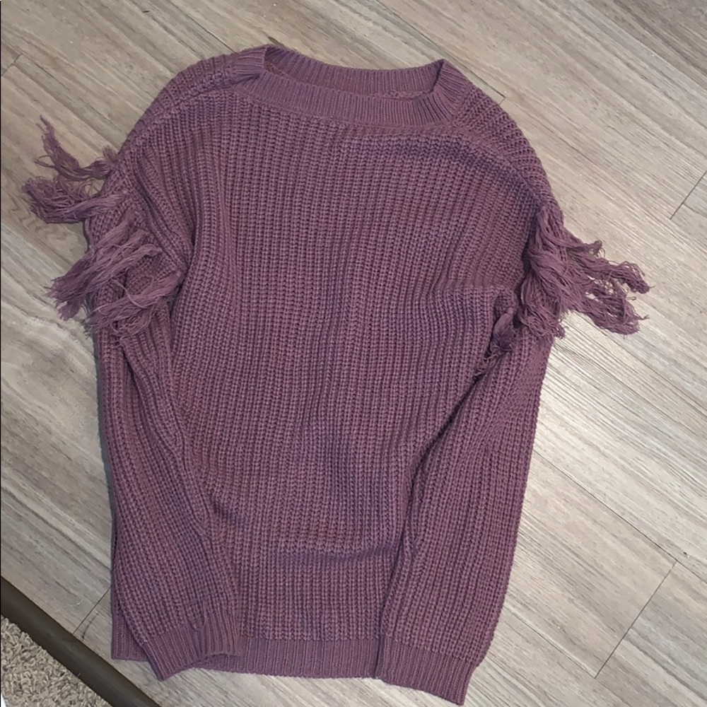 CHARLOTTE RUSSE OVERSIZED SWEATER